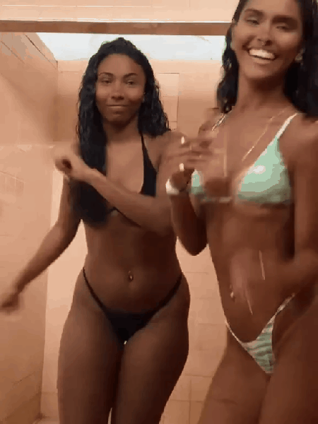 Black Beauty: De biquíni, Kailany Oliveira arrasa na coreografia