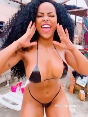 Black Beauty: Juh Campos deixa todos de queixo caído